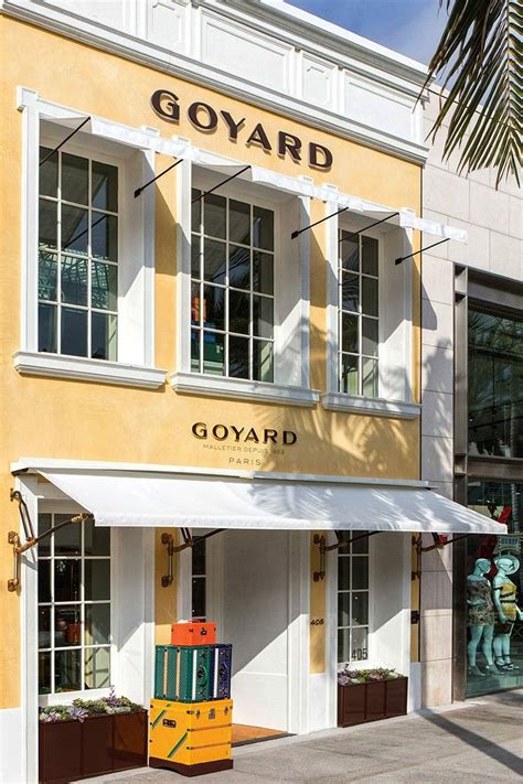 e goyard california|goyard store website.